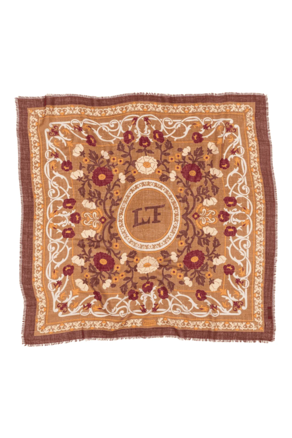 FOULARD MARIE ANTOINETTE CAMEL BEIGE