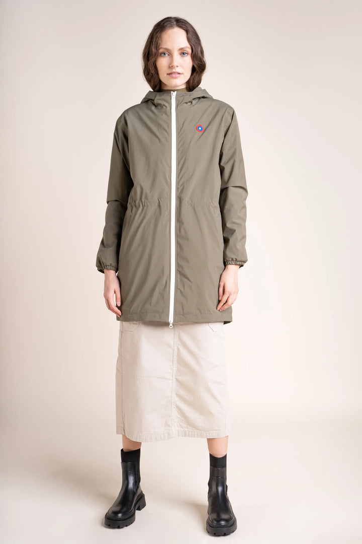 POMPIDOU - Parka doublé - Kaki – Image 3