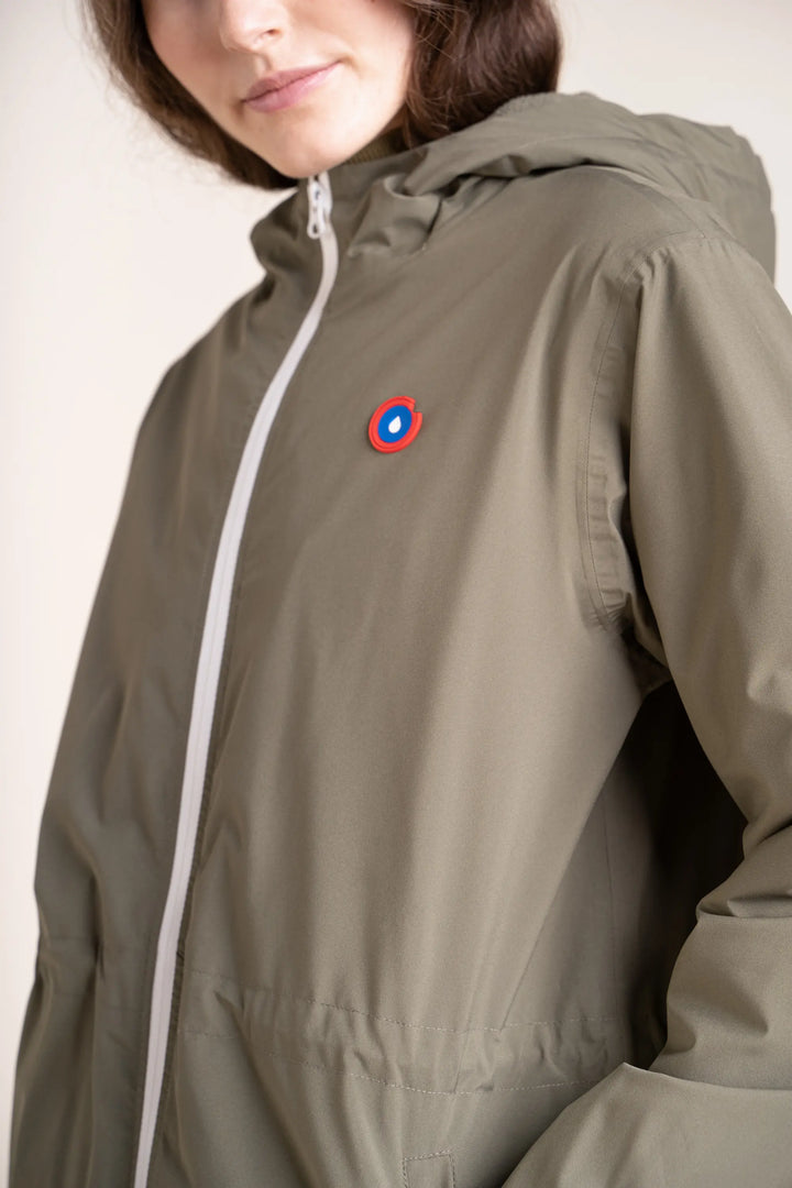 POMPIDOU - Parka doublé - Kaki – Image 5