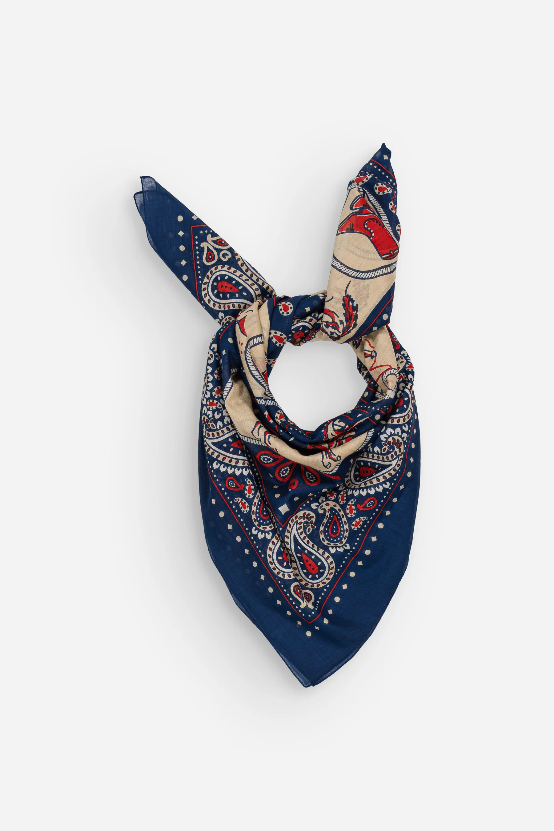 FOULARD RODEO NAVY – Image 3