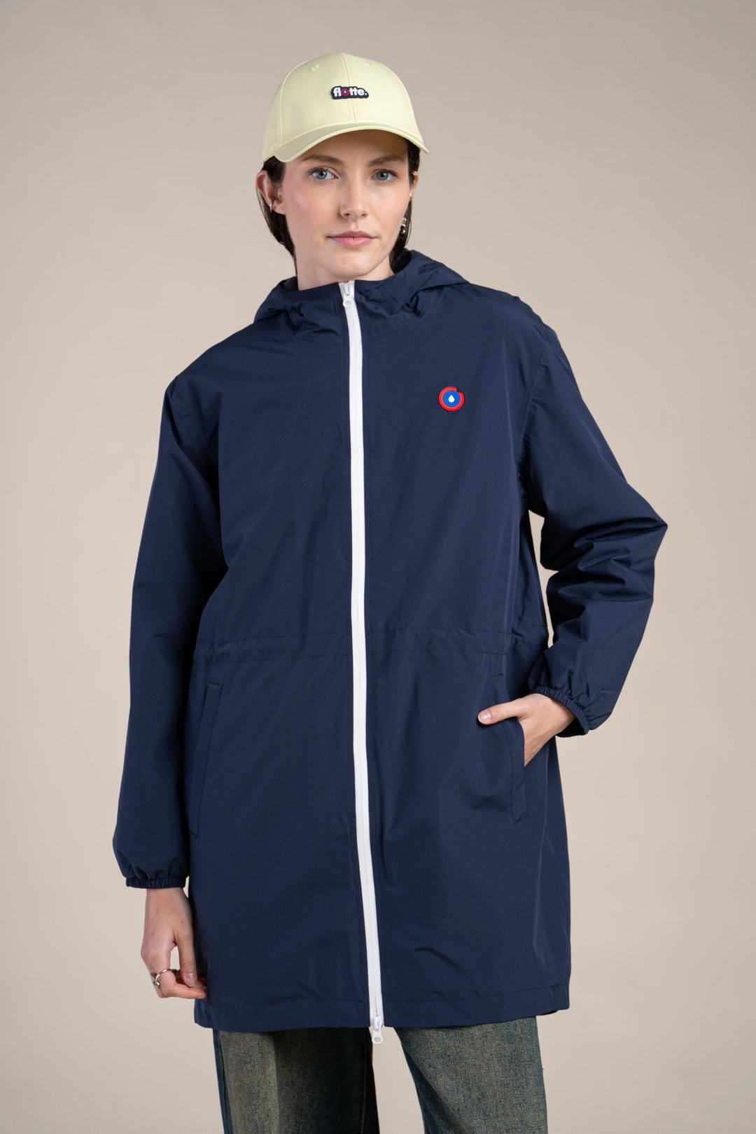POMPIDOU - Parka doublée - Indigo – Image 5