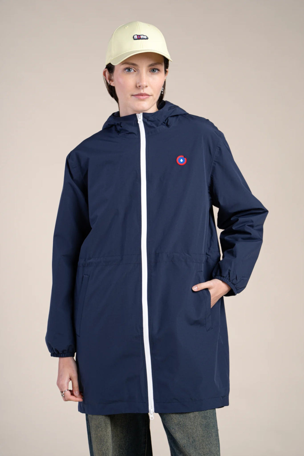 POMPIDOU - Parka doublée - Indigo – Image 2