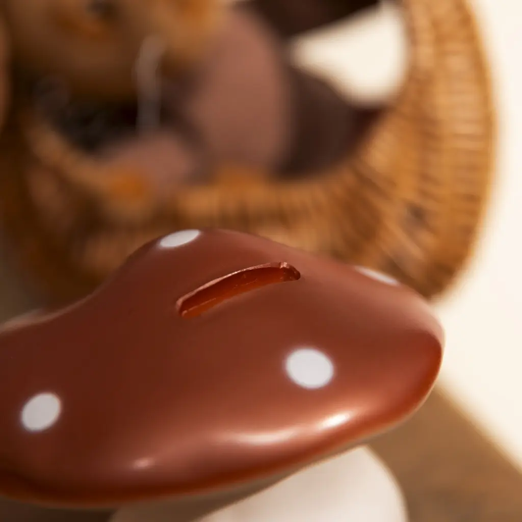 TIRELIRE CHAMPIGNON CUIVRE – Image 3