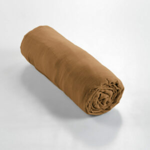 DRAP HOUSSE CAMEL 160 * 200