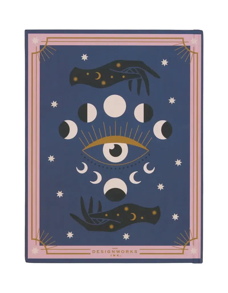 Carnet A Dopo - Journal Phases de Lune (A5, Ligné)