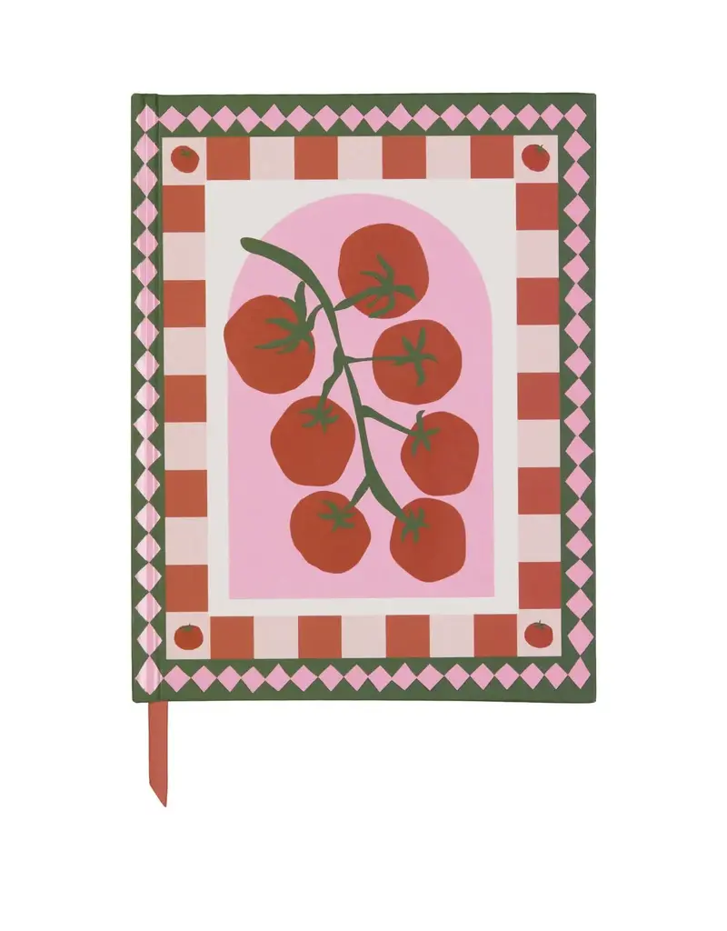 Carnet A Dopo - Journal Tomate (A5, Ligné)