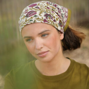 FOULARD PETIT FORMAT Mina Améthyste