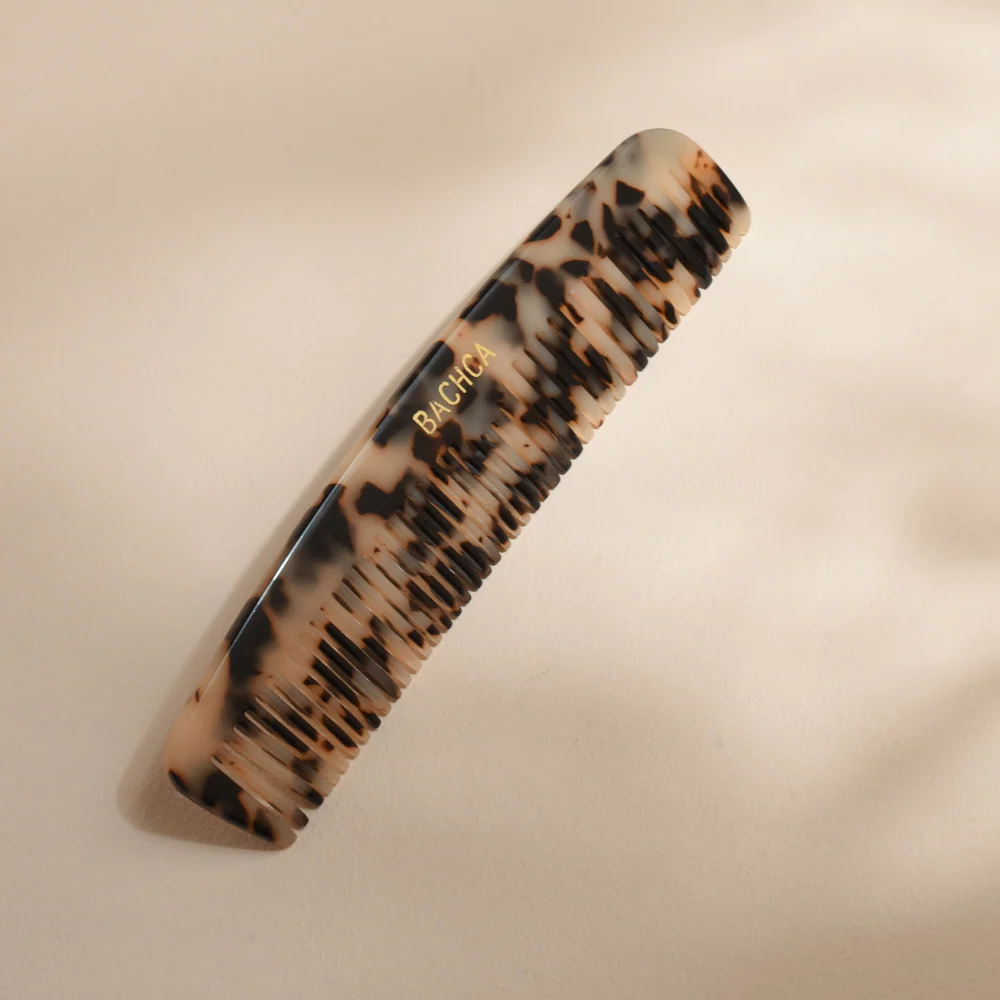 Peigne cheveux fins écaille