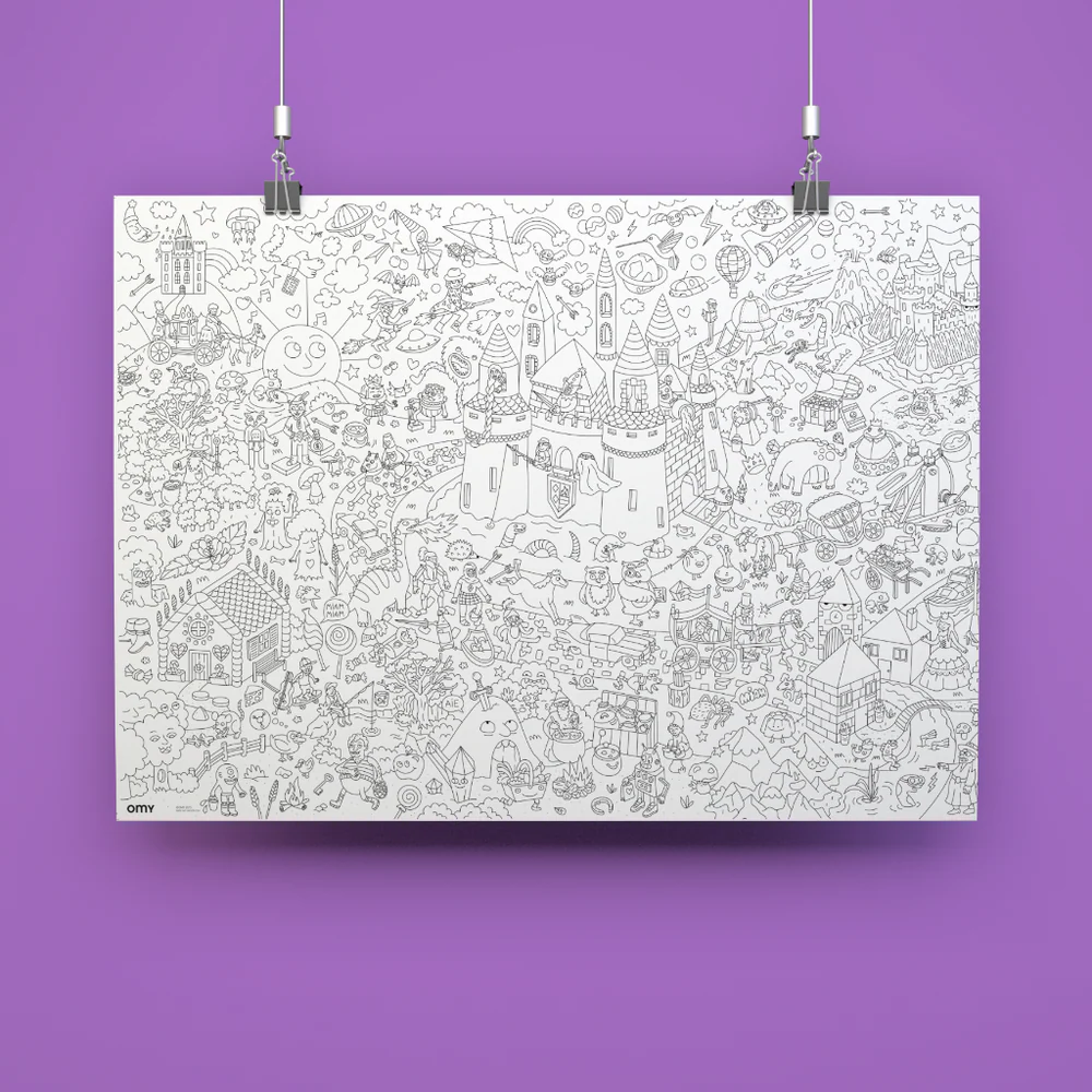 MAGIC - POSTER GÉANT À COLORIER – Image 2