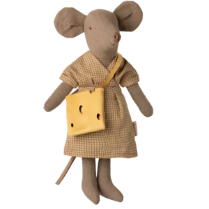 MAMAN SOURIS - MARRON LEGER