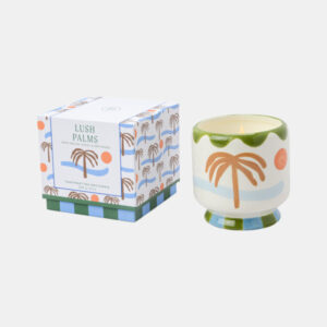 BOUGIE CERAMIC LUSH PALM