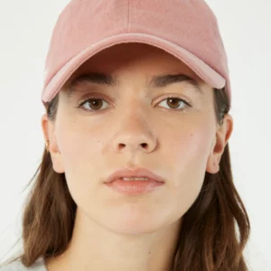 COLETTE LA CASQUETTE - Coton recyclé Bois de Rose