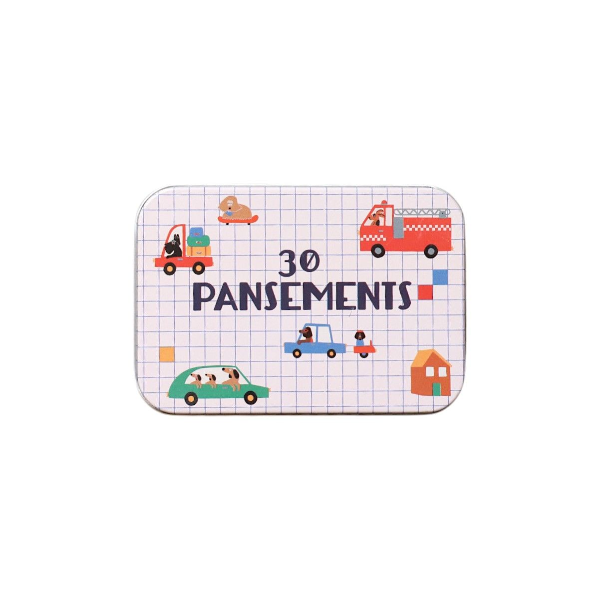 Boîte de 30 pansements véhicules et chiens - Croquette