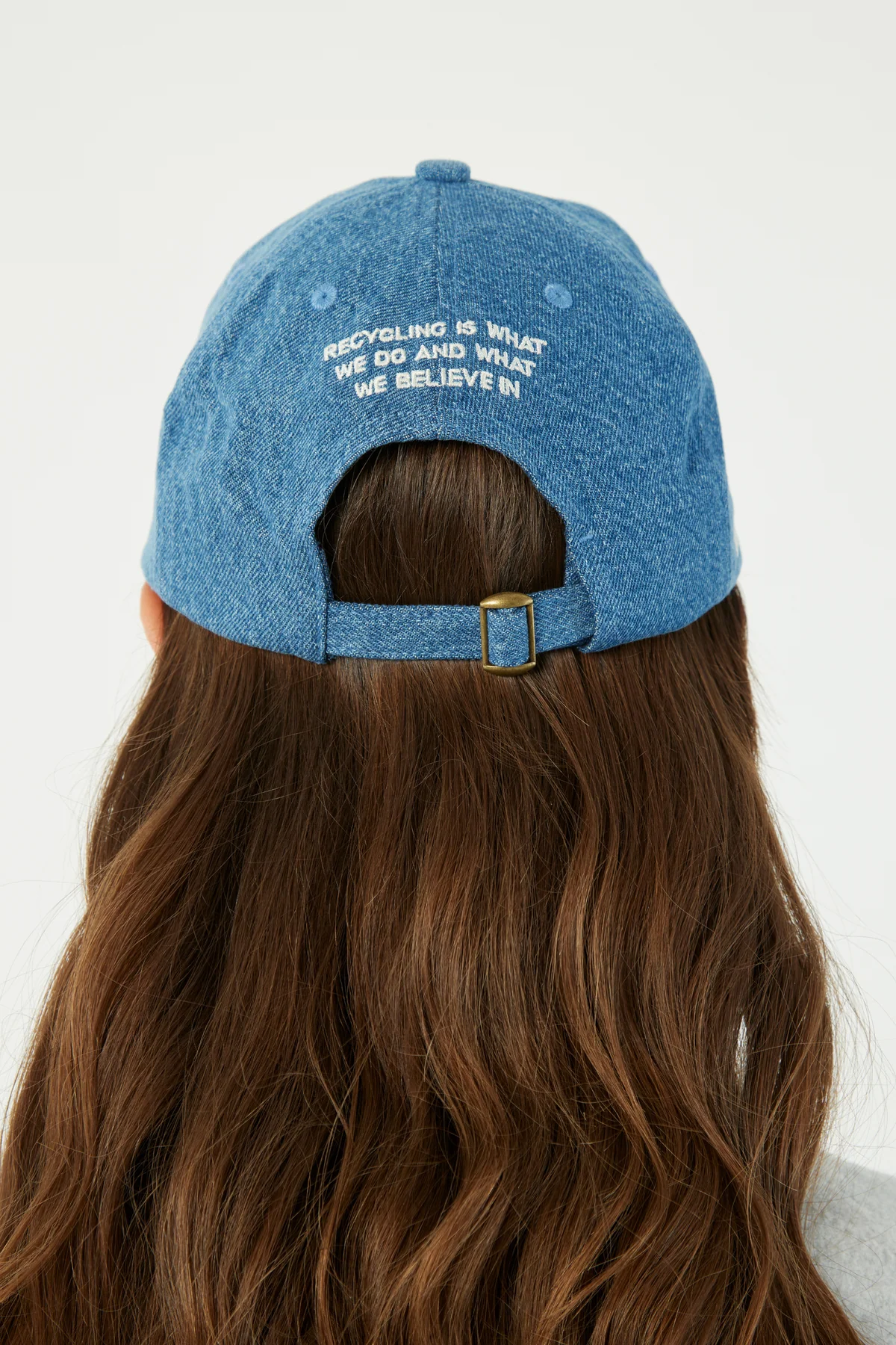 COLETTE LA CASQUETTE - Denim Clair recyclé – Image 4