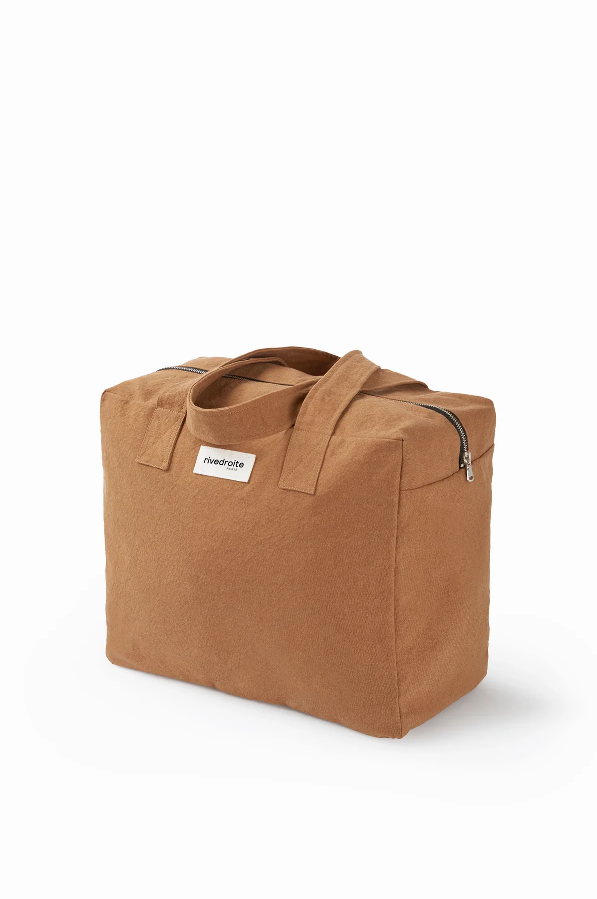 CÉLESTINS LE SAC 24 HEURES - Coton recyclé camel – Image 2