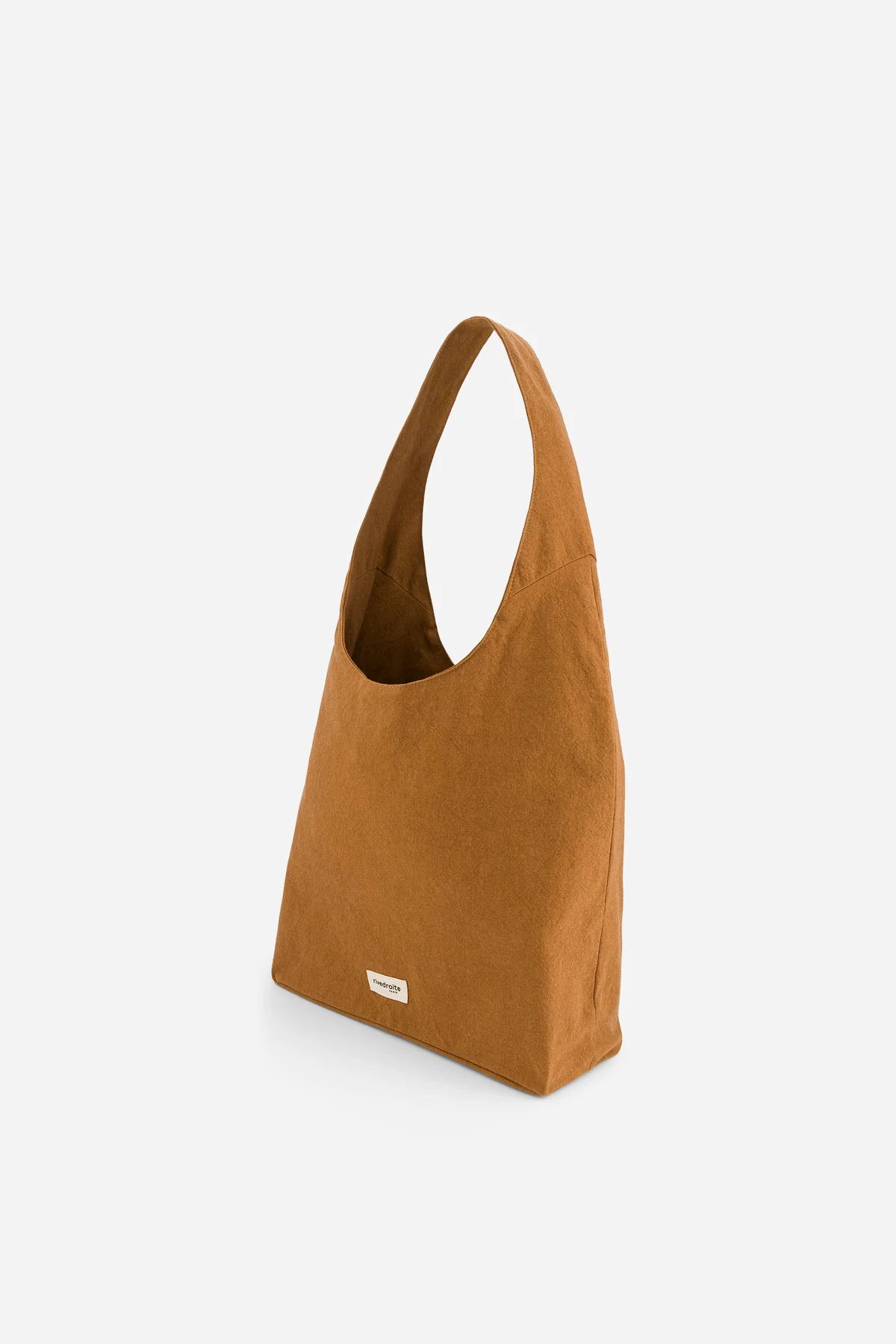 RICHELIEU LE SAC HOBO - Polycoton Recyclé Camel – Image 6