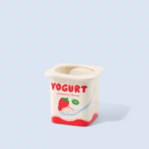 Vase / Pot Yoghurt Strawberry