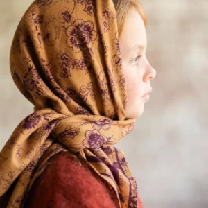 FOULARD ANTOINETTE PRUNE