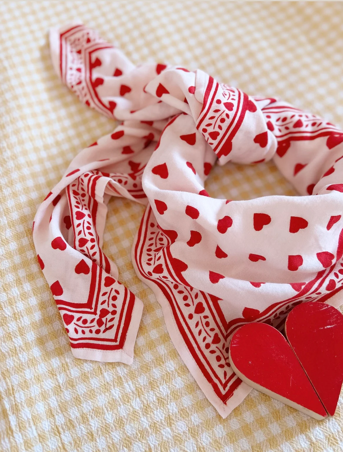 FOULARD BEBE LOVE CHERRY