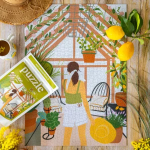 PUZZLE 1000 PIECES - UN DIMANCHE A LA CAMPAGNE