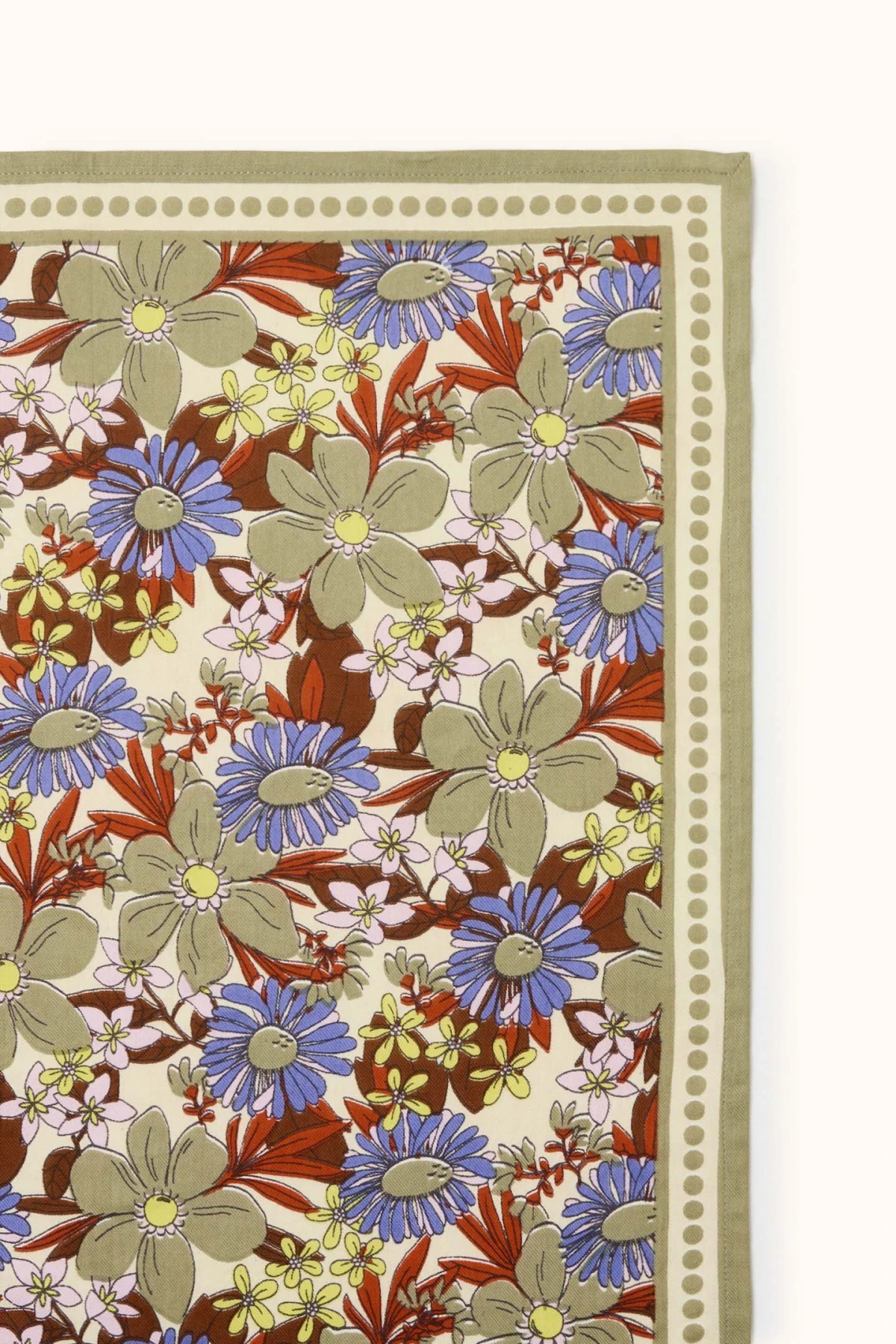 Big Foulard Latika Bouquet BOUQUET MACADAMIA – Image 2