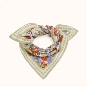Small Foulard Manika Bouquet BOUQUET MACADAMIA