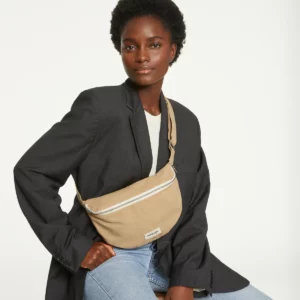 CUSTINE LE SAC BANANE Coton recyclé - Beige