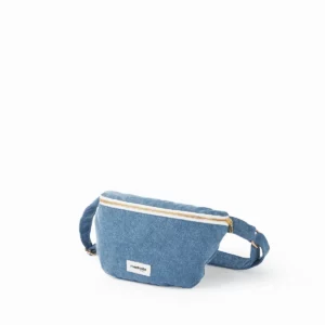 CUSTINE LE SAC BANANE Denim Clair recyclé