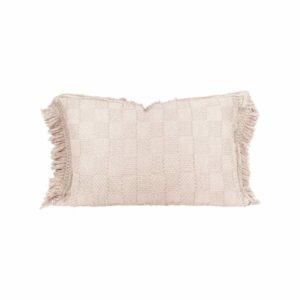 Coussin en coton alvéolé 50x70 cm FARMER Nude
