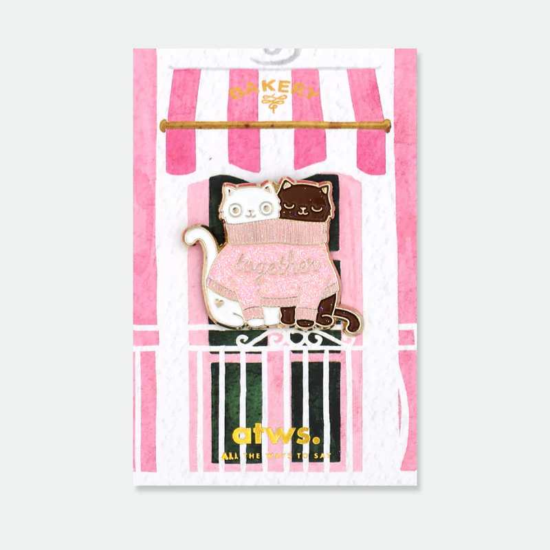 Together Cats - pin's