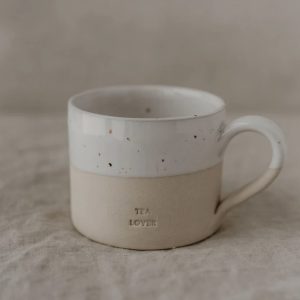 Tasse en grès TEA LOVER