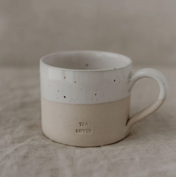 Tasse en grès TEA LOVER