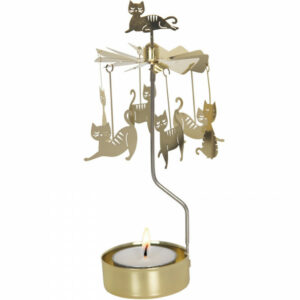 CARROUSEL PHOTOPHORE CHAT DORÉ 