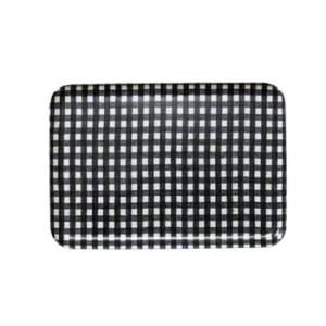 PLATEAU LIN NOIR