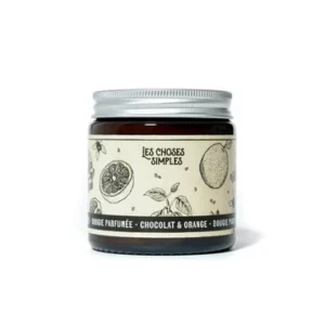Bougie S N°22 "CHOCOLAT ET ORANGE"