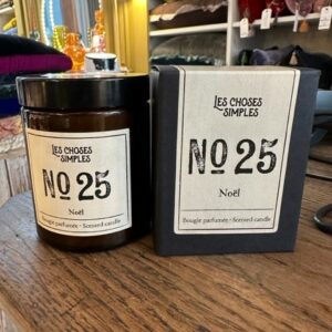 Bougie M N°25 "NOEL"