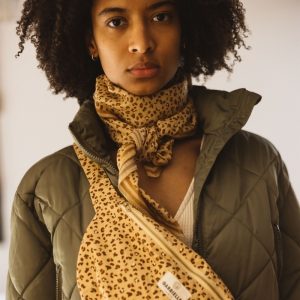 FOULARD LEOPARD SABLE – Image 2