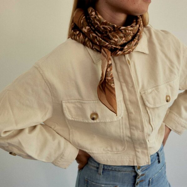 FOULARD SONGE NOISETTE