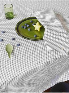 SET  de 2 SERVIETTES DE TABLE CAVIAR – Image 2