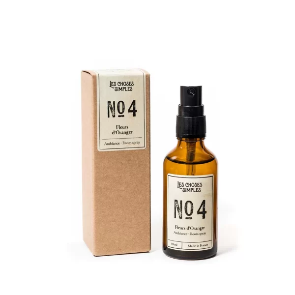 SPRAY D'AMBIANCE N°4 "FLEUR D'ORANGER"