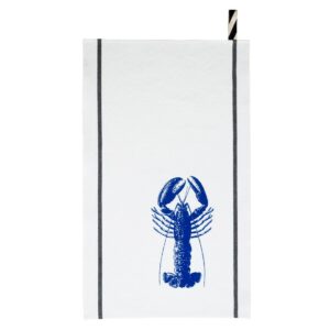 TORCHON "HOMARD" BLEU