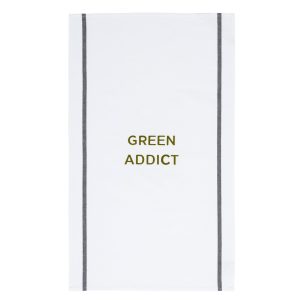 TORCHON "GREEN ADDICT"