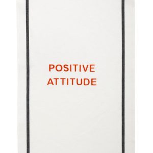 TORCHON "POSITIVE ATTITUDE"