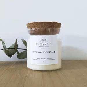 Bougie 200 gr "ORANGE CANELLE"