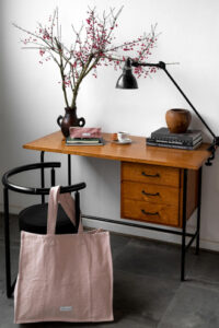 GRAND SAC CABAS - ROSE DÉLICAT – Image 3