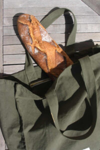 GRAND SAC CABAS - VERT CÂPRE – Image 3