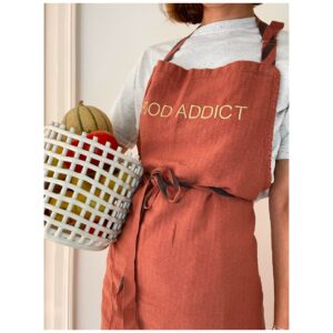 TABLIER MARCEL RHUBARBE FOOD ADDICT