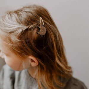 BARRETTES  - CHATS   - DORE – Image 3