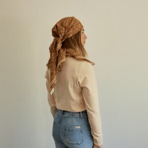 FOULARD BOHEME NOISETTE – Image 4