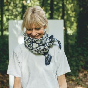 FOULARD LATIKA "COEUR"  ORAGE – Image 4